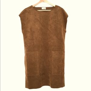 Wilfred Free oversized faux suede tunic/dress